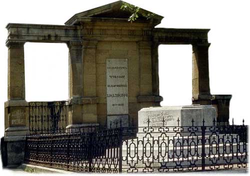 могила Айвазовский И.К. Армянское кладбище 