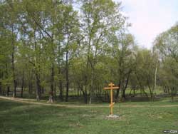Раевское кладбище, ПОХОРОНКА