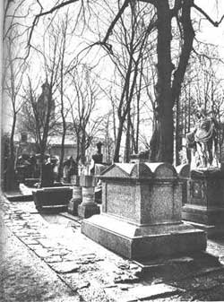 Лазаревское кладбище, ПОХОРОНКА