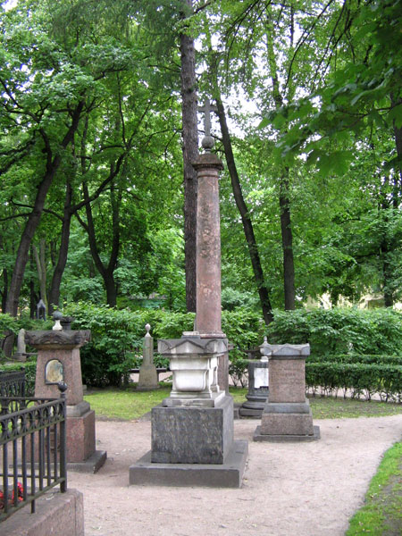 могила Козлов И.И. Некрополь мастеров искусств