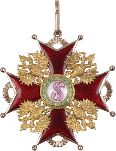 Орден Святого Станислава, ПОХОРОНКА
